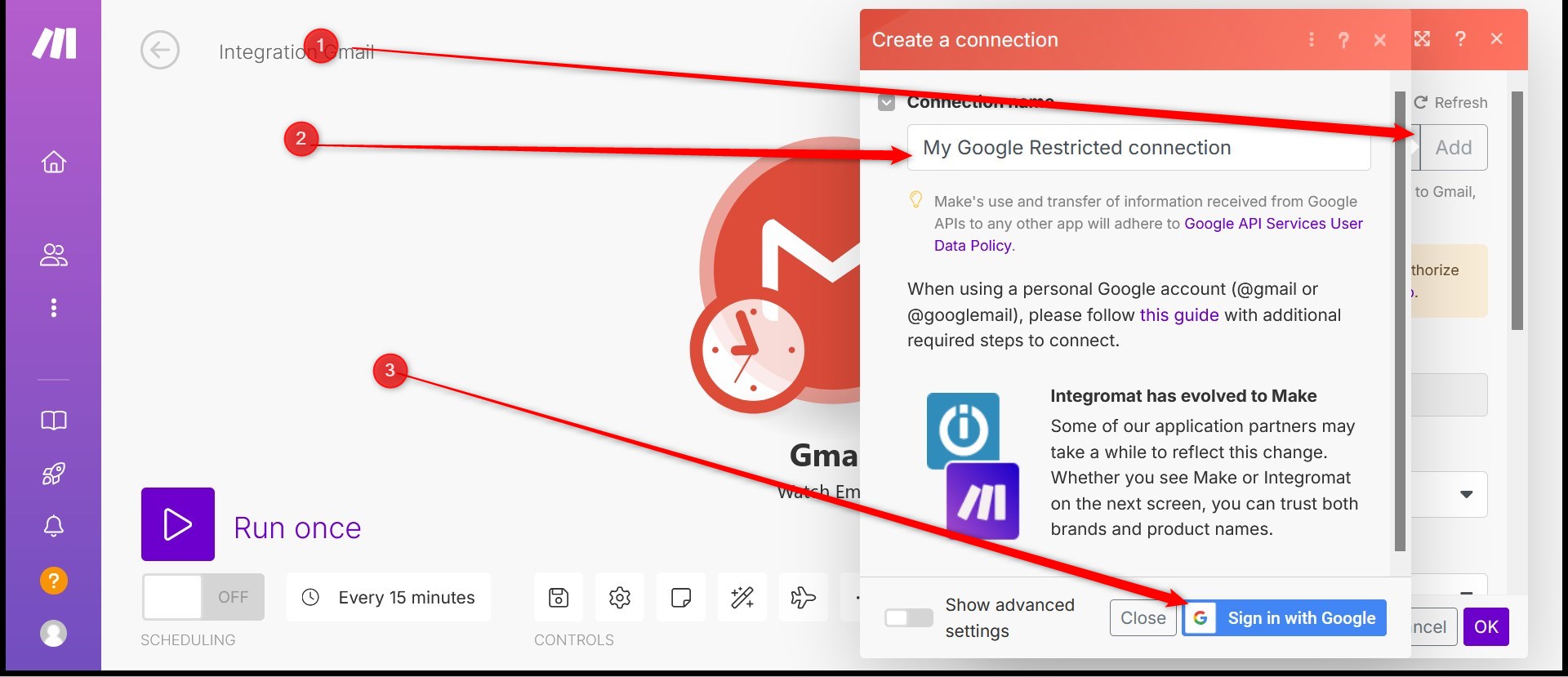 CONECTEAZ TE LA GOOGLE visual data 3